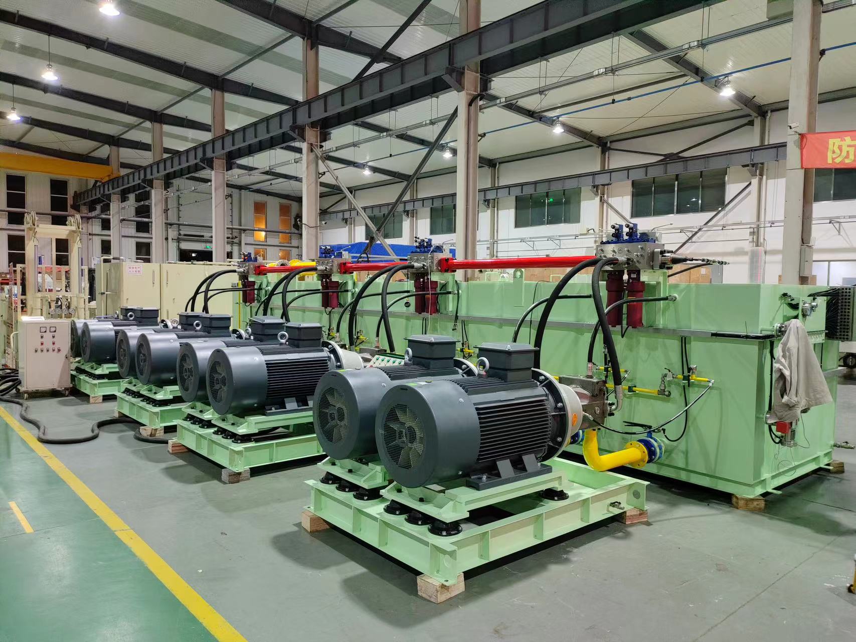 Metallurgical hydraulic system