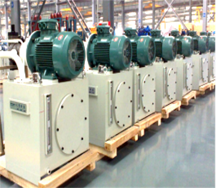 Rubber and Plastics hydraulic system